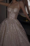 New Sparkly A-line Prom Ball Gown Formal Dress
