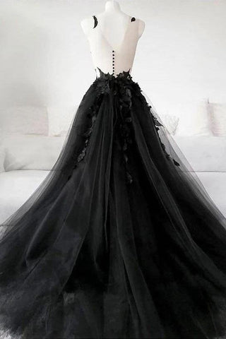 files/2326_Black_Applique_V-neck_Spaghetti_Straps_Princess_Prom_Ball_Gown_2.jpg