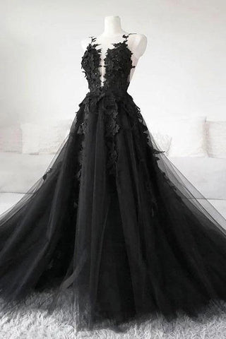 files/2326_Black_Applique_V-neck_Spaghetti_Straps_Princess_Prom_Ball_Gown_3.jpg