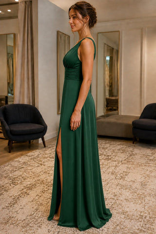 files/Dark-Green-Deep-V-Neck-Slit-Chiffon-Bridesmaid-Dress-02-side.jpg