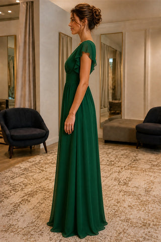 files/Dark-Green-Ruffle-Sleeve-Chiffon-Bridesmaid-Dress-02-side.jpg
