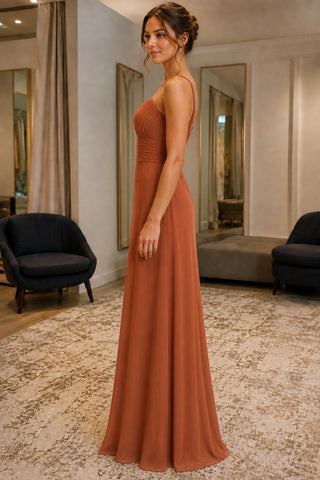 files/Orange-Pleated-V-Neck-Satin-Bridesmaid-Dress-02-side.jpg