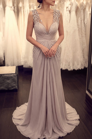 files/Sexy-Silver-Beaded-Evening-Dress-Deep-V-neck-Military-dress-1.jpg