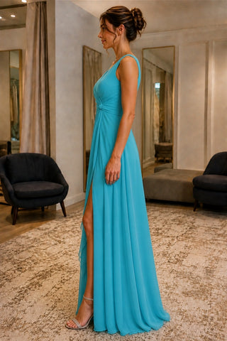 files/Sky-Blue-Pleated-V-Neck-Chiffon-Bridesmaid-Dress-02-side.jpg