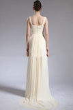 Taylor Inspired Ivory Chiffon Evening Dress