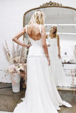 Charming A-Line Square Applique Lace Wedding Dress Dresses