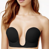 Invisible Silicone One-pieces Push Up Strapless Bra