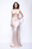 Sexy Beaded Mermaid Cut Out Prom Formal Dress