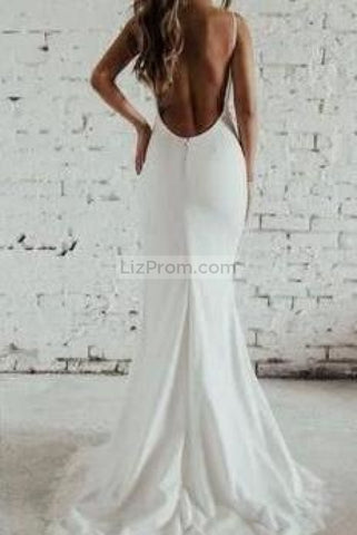 products/White_V-neck_Spaghetti_Straps_Long_Mermaid_Slit_Chiffon_Lace_Wedding_Prom_1_517.jpg