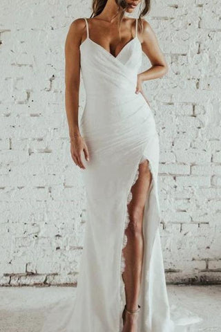 products/White_V-neck_Spaghetti_Straps_Long_Mermaid_Slit_Chiffon_Lace_Wedding_Prom_Dress_509.jpg