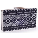 Women's Black Fashion Prom Clutch