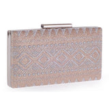 Women's Champagne Fashion Prom Clutch